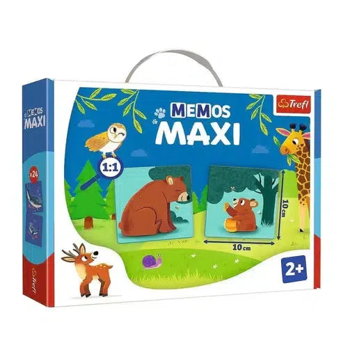 Maxi Memory Game – Forest Animals Edition