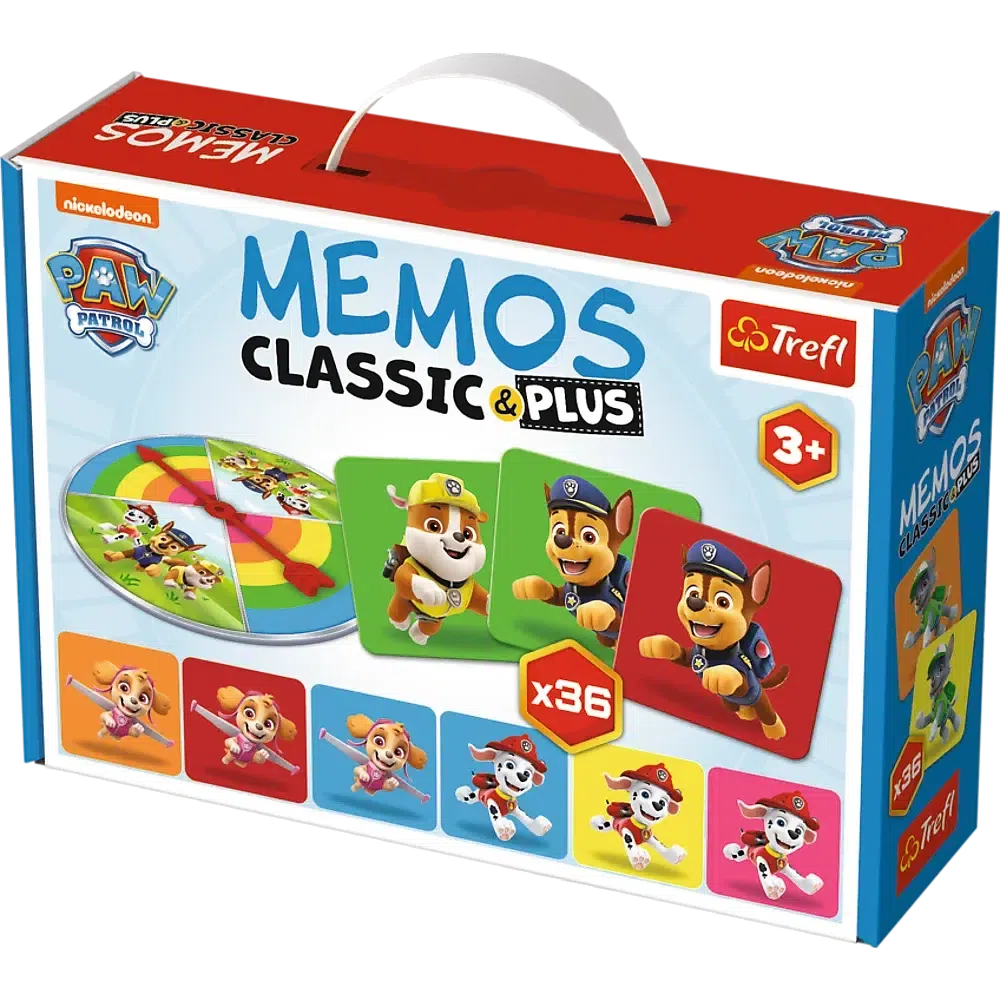 Paw Patrol Memos Classic & Plus