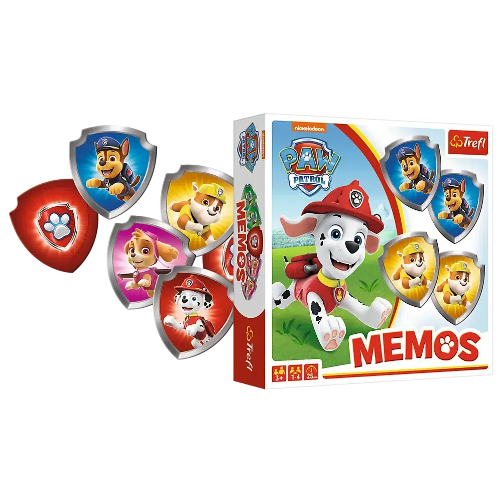 Paw Patrol Memos – Memory Game