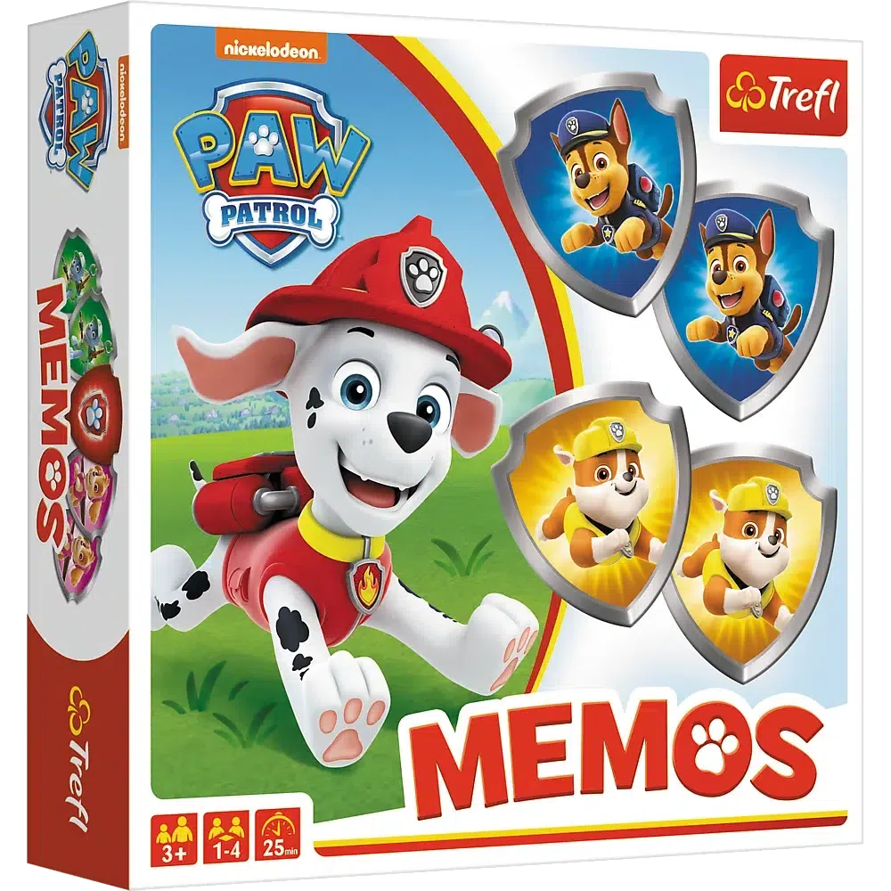 Paw Patrol Memos – Memory Game