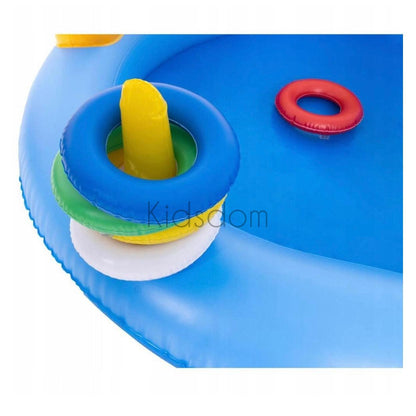 Rainbow Spray Inflatable Play Pool