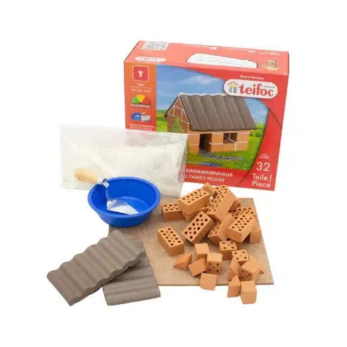 Teifoc Family House Real Brick Building Set