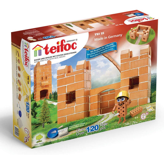 Teifoc Real Brick Building Set – Over 120 Pieces