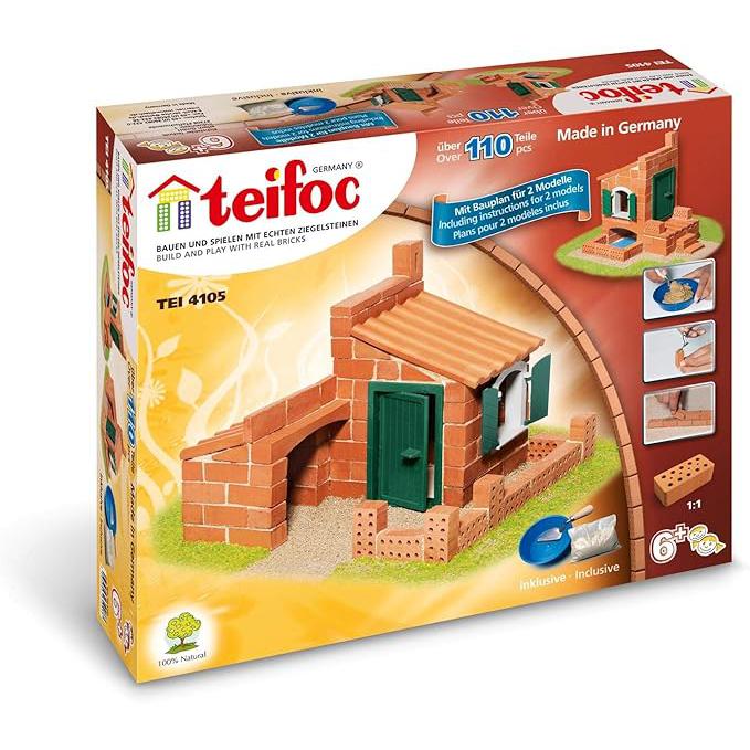 Teifoc Real Brick House Building Set